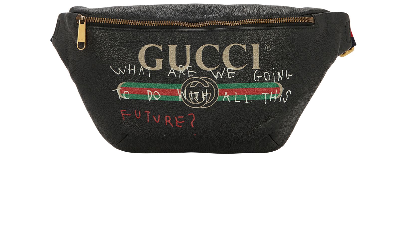 Gucci logo belt online bag